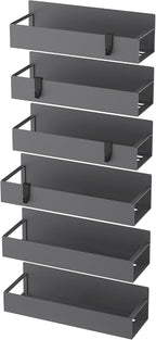 HuggieGems 6 Pack Magnetic Spice Storage Rack Organizer - Image 6