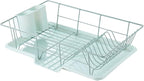 Sweet Home Collection Space-Saving 3-Piece Dish Drainer Rack Set: Efficient by SweetHomeCollection