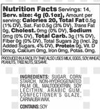 White Sprinkles Jimmies 2 oz, Sprinkles For Cake Decorating, Baking, Ice Cream & More, The Hampton Candy Company - Image 2