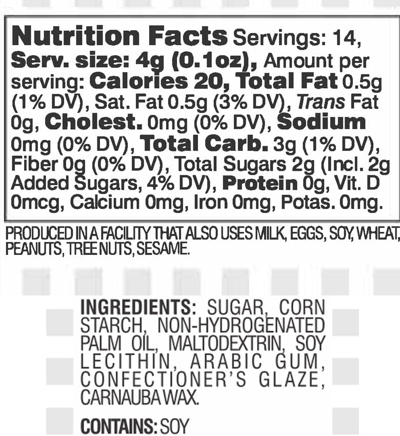 White Sprinkles Jimmies 2 oz, Sprinkles For Cake Decorating, Baking, Ice Cream & More, The Hampton Candy Company - Image 2