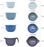 Glad Mixing Bowls with Pour Spout, Dishwasher Safe Kitchen Cooking and Baking - Image 5