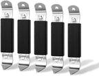 KTOJOY 5 Pack Magnetic Bottle Openers Stainless Steel Flat Bottle Opener by KTOJOY