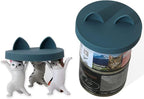 OHMO - 2 Pack Cat Food Can Lids, Small Silicone Can Covers - Image 7
