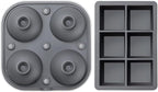 Samuelworld Silicone Premium Ice Trays, 2 Inches Extra Large Cubes & 2.5 Inches - Image 5