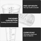 Turbo Bee Plastic Measuring Cups 8OZ, 200 PACK Disposable Mixing Cups - Image 5