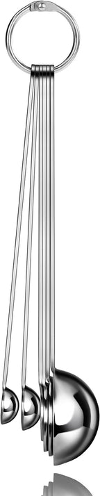 New Star Foodservice 43112 Stainless Steel 18/8 Measuring Spoons - Image 4