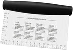 Stainless Steel Dough Bench Scraper & Chopper, Pastry Cutter by 4TH