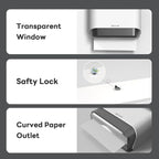 Paper Towel Dispenser, Large Capacity Wall Mount Tissue Dispensers - Image 2