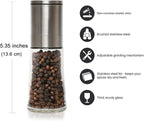 Original Stainless Steel Pepper Grinder or Salt Mill 1pk - Image 5