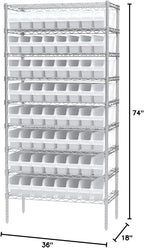 Akro-Mils 24-Drawer Plastic Drawer Storage Cabinet - Image 12