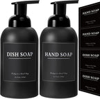 rejomiik 2 Pack Foaming Thick Glass Foam Hand Soap Dispenser - Image 9