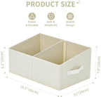 DIMJ Closet Storage Bins, 6 Pack Storage Baskets - Image 2