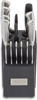 Cuisinart Professional Block Knife Set, Lightweight, Stainless Steel, Durable & by Cuisinart