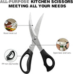 Heavy Duty BBQ Shears, Super Sharp All Purpose Kitchen Poultry Shears, Korean - Image 2