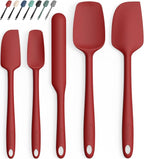 Coukre Silicone Spatula Set of 5, High Temperature Resistant, Food Grade by Coukre