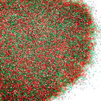 Edible Red and Green Sanding Sugar Sprinkles 142g/ 5.01oz Christmas Themed Sanding Sugar for Baking and Decorating Topping Cake Cookie Cupcake Topper Ice Cream Supplies - Image 4