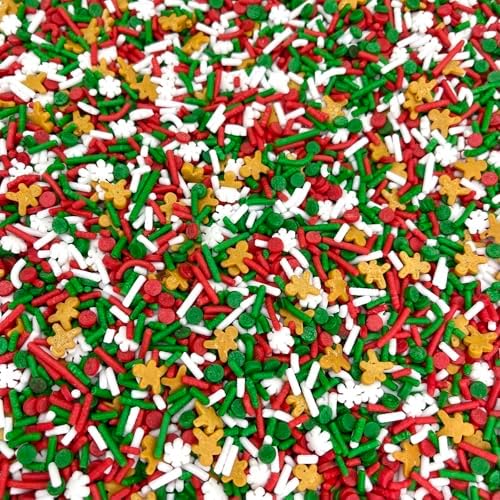 Christmas sprinkles | Sprinkles | Christmas jimmies | Cookie sprinkles - Image 2