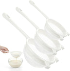 3PCS Plastic Nylon Strainer Set, 3 Sizes Ultra Fine Mesh Strainer - Image 8