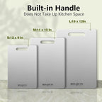 Titanium Cutting Boards For Kitchen, 100% Pure Cut Titanium Cutting Board - Image 8