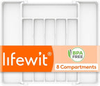 Lifewit Silverware Drawer Organizer, Expandable Utensil Tray by Lifewit