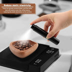 Coffee Bean Dosing Cup, Wood/Ceramic Coffee Dosing Tray Coffees Bean Weighing - Image 4