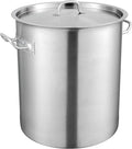 VEVOR 18/8 Stainless Steel Stockpot, 42QT Large Cooking Pots, Heavy Duty by VEVOR
