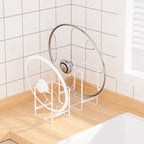 2 Large 1 Small Plate Organizers Holders Upright Cabinet Dish Drying Racks - Image 9