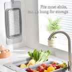 Collapsible Colander Silicone Kitchen Strainer, Over The Sink Strainer Basket - Image 5