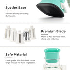 X Home 5-in-1 Rotary Cheese Grater - Image 5