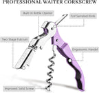 HYZ 2-Pack Wine Opener Waiter Corkscrew, Professional Wine Key - Image 2