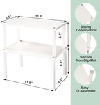 VERTORGAN Cabinet Organizer Shelf, Kitchen Counter Shelves, Bamboo Spice Rack - Image 6