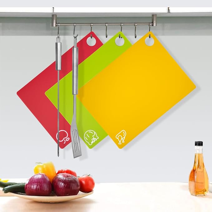 GoodLuck 5 Pieces Flexible Cutting Boards - Image 5