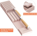 TIOPGHAD Bamboo-Silverware-Drawer-Organizer-Kitchen, Expandable Utensil Holder - Image 5