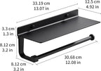 Hand Towel Holder for Bathroom -Paper Towel Holder Wall Mount - Image 3