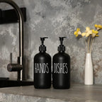 MOMEEMO Soap Dispenser Set 2 Pack, Contains Dish and Hand Soap Dispenser - Image 3