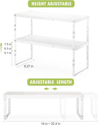 RUILALIFE Expandable Cabinet Organizer Shelf - Image 3