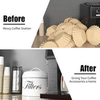 Coffee Filter Holder, Basket Storage Container - Image 3