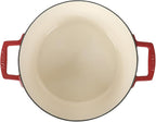 Babish 6-Quart Round Enameled Cast Iron Dutch Oven - Image 5