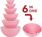 BoxedHome BPA Free Plastic Round Mixing Bowl - Image 3