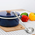 Stainless Steel Kitchen Ladle, Heavy Duty One-Piece Construction Cooking Ladle - Image 5