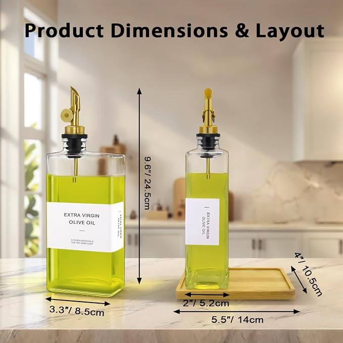 Olive Oil Dispenser Bottle for Kitchen - Image 6