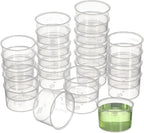 TOYANDONA Disposable Measuring Cup Set Pack of 100 Clear Plastic Measuring Cup - Image 7