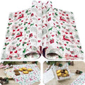 CAMKYDE 100 Pcs Christmas Wax Paper Sheets - Grease Proof for Food, Deli Paper Holiday Use (Reindeer) by CAMKYDE
