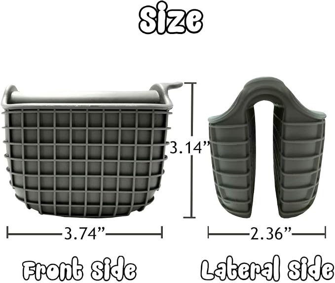 Mini Silicone Oven Mitts Set, Oven Mitts Heat Insulation, Oven Gloves - Image 6