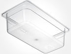 CURTA 6-Pack 1/3 Size 4" Deep NSF Polycarbonate Food Pans | Dishwasher & - Image 3
