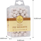 Mrs. Anderson's Baking Ceramic Pie Crust Weights, Natural Stoneware, - Image 3