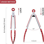 MSY BIGSUNNY Kitchen Food Tongs - Image 2