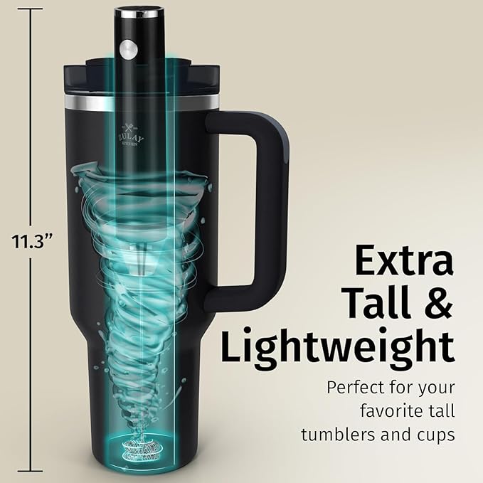 Zulay Kitchen Rechargeable Milk Frother Handheld - Image 5