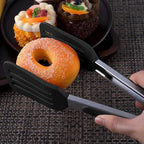 Mini Silicone Serving Tongs Set of 3, Small Kitchen Tongs - Image 7