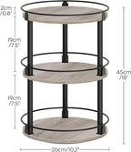 YATINEY 3-Tier Lazy Susan Organizer, Rotating Spice Rack, Spinning Organizer - Image 6